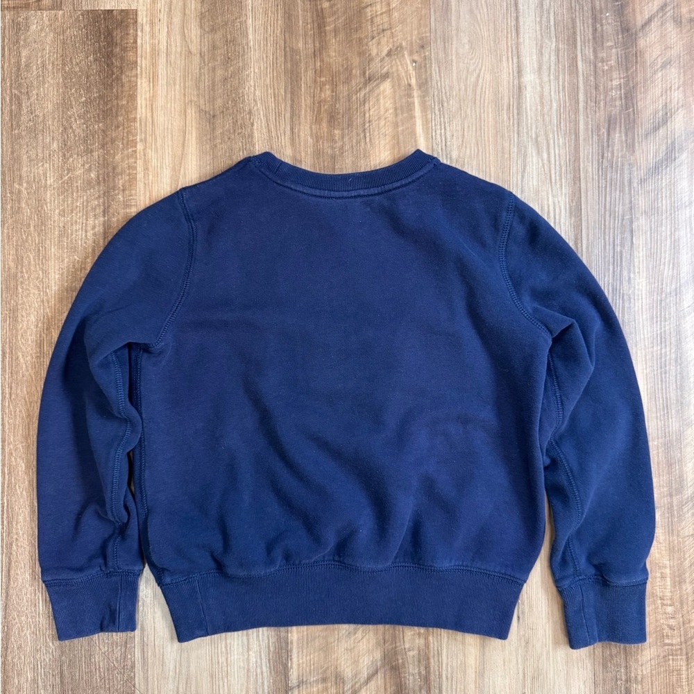 Polo Ralph Lauren Girls Navy Blue Polo Bear Sweatshirt, M (8-10) - Picture 9 of 12